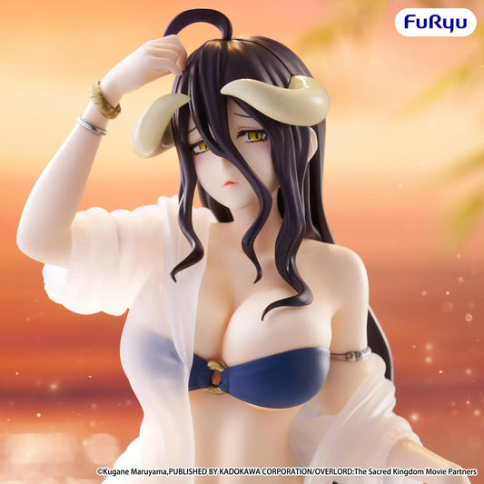 Overlord Albedo Aqua version Muchute figure FuRyu anime swimsuit collectible beach pose