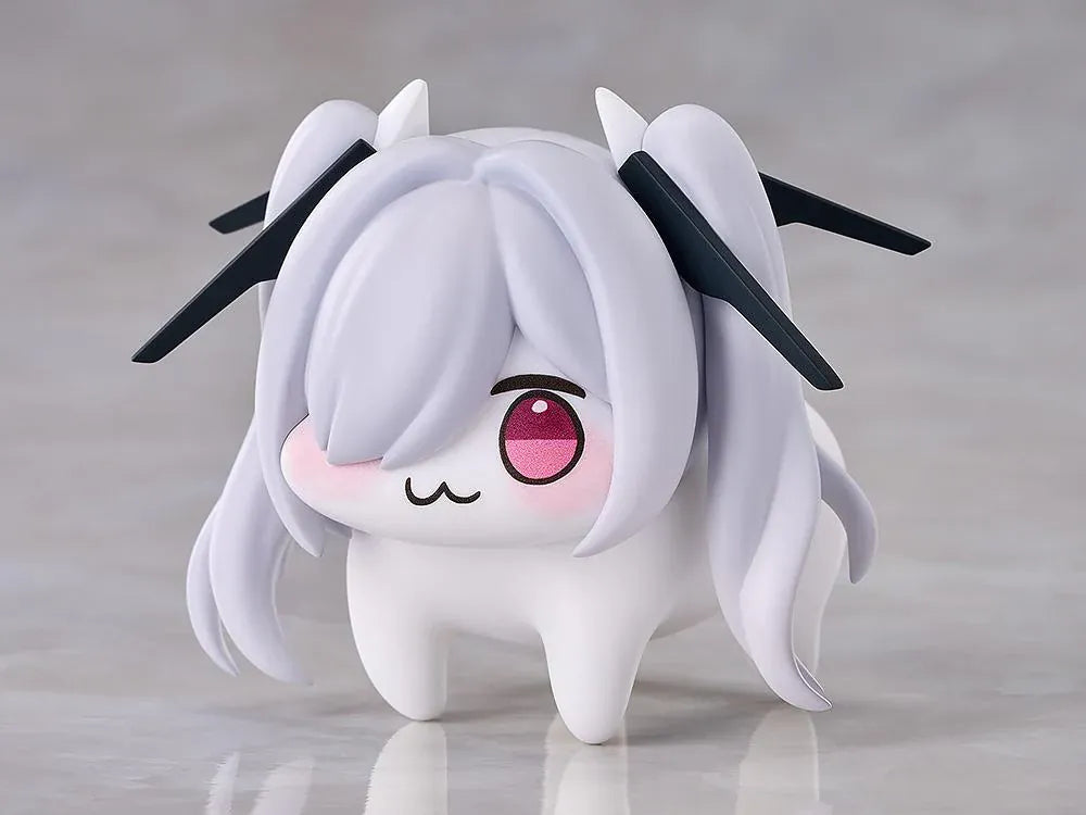 NIKKE DORO Cinderella figure with silver twin tails and chibi rounded body design