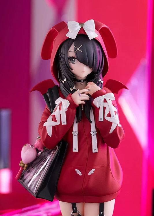 Needy Streamer Overload Pop Up Parade L Ame figure in red hoodie with accessories