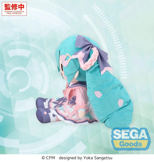 Hatsune Miku New Semester Fuwa Petit large plush by SEGA Goods