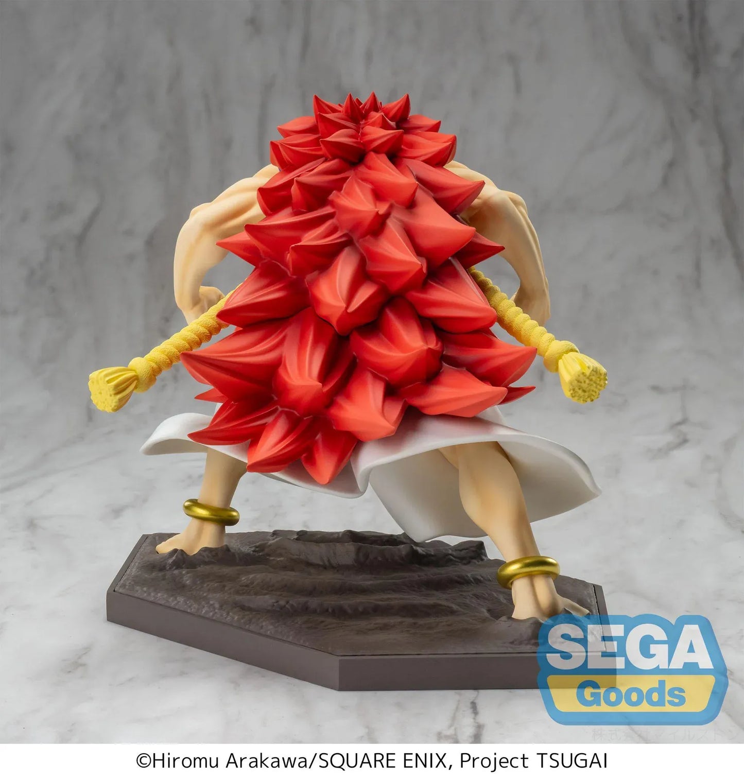 Daemons of the Shadow Realm Luminasta Right Figure with red hair in a powerful battle-ready pose