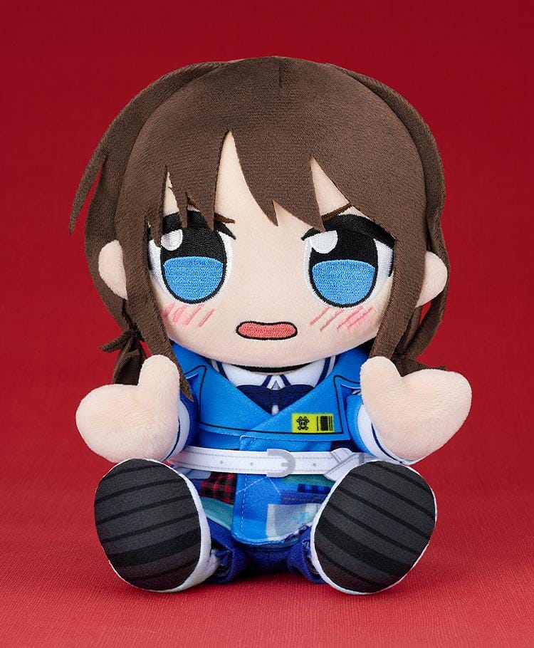 Girls Band Cry Kuripan Nina Iseri plushie sitting pose wearing blue outfit collectible anime plush