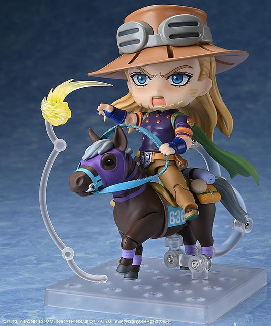 Gyro Zeppeli Nendoroid DX Steel Ball Run JoJo Bizarre Adventure figure with horse Good Smile Company collectible