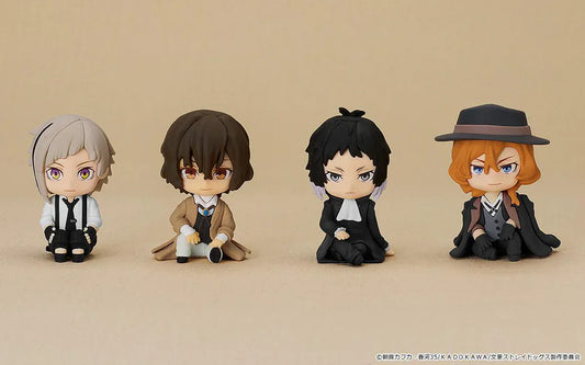 Bungo Stray Dogs Nendoroid Plus Atsushi Nakajima rubber mascot figure sitting in chibi style