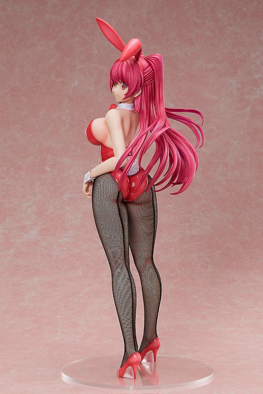 To Heart 2 Tamaki Kousaka Bunny Ver. 1/4 Scale Figure featuring Tamaki with long red hair, glossy red bunny outfit, bunny ears, fishnet-style tights, and red heels.