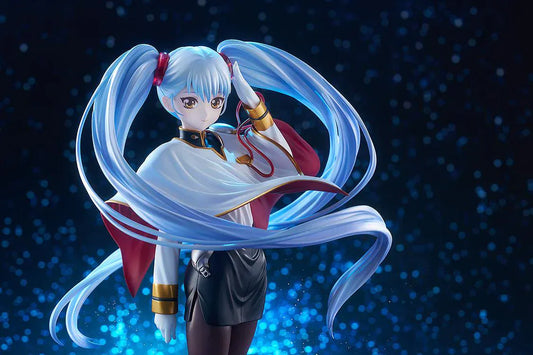 Martian Successor Nadesico Prince of Darkness Ruri Hoshino 1/7 scale figure with long blue twin-tails and white cape.