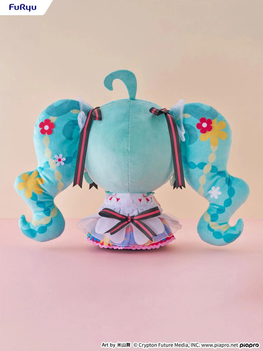 Vocaloid Mochipiko Hatsune Miku Blooming 2025 Super Big Plush by FuRyu