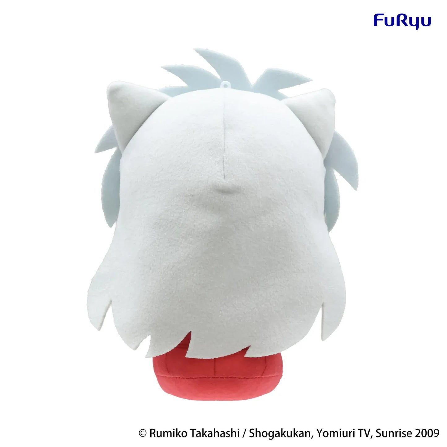 InuYasha Mochipico Inuyasha Plush with white hair dog ears red outfit and cute embroidered expression