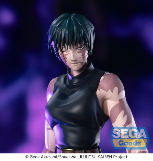 Jujutsu Kaisen XStellar Maki Zenin figure holding weapon standing pose SEGA prize figure