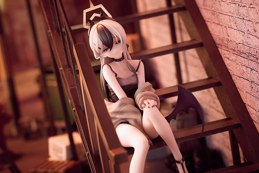 Blue Archive Kayoko Memorial Lobby dress version 1/7 scale figure seated on staircase with elegant outfit