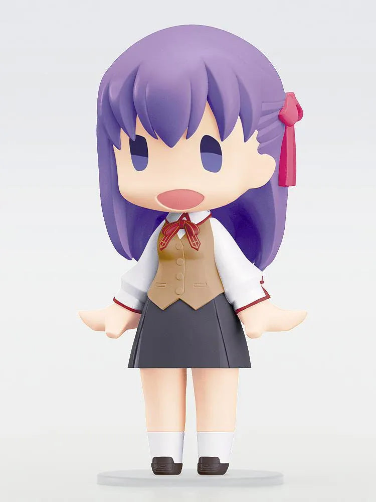 Fate/stay night HELLO! GOOD SMILE Sakura Matou chibi figure wearing her school uniform