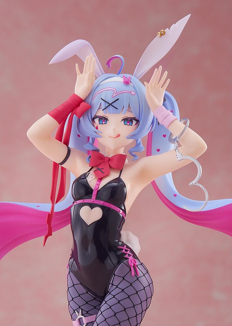 Hatsune Miku Rabbit Hole version POP UP PARADE L Size figure in bunny outfit with heart-shaped twin tails