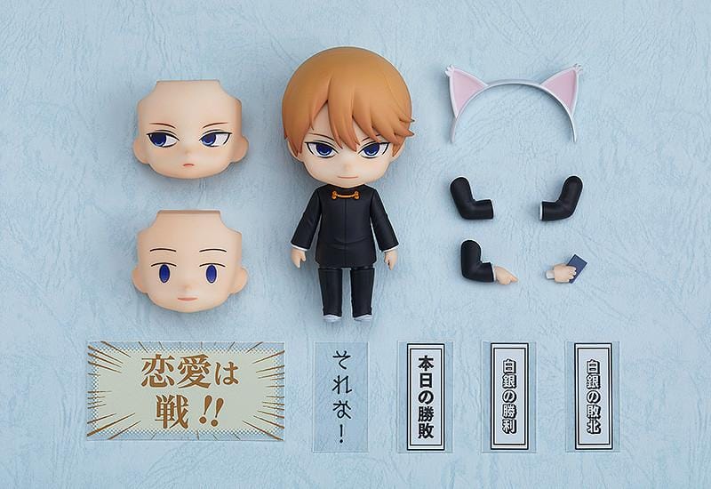 Nendoroid Miyuki Shirogane rerelease figure from Kaguya-sama Love is War with interchangeable expressions