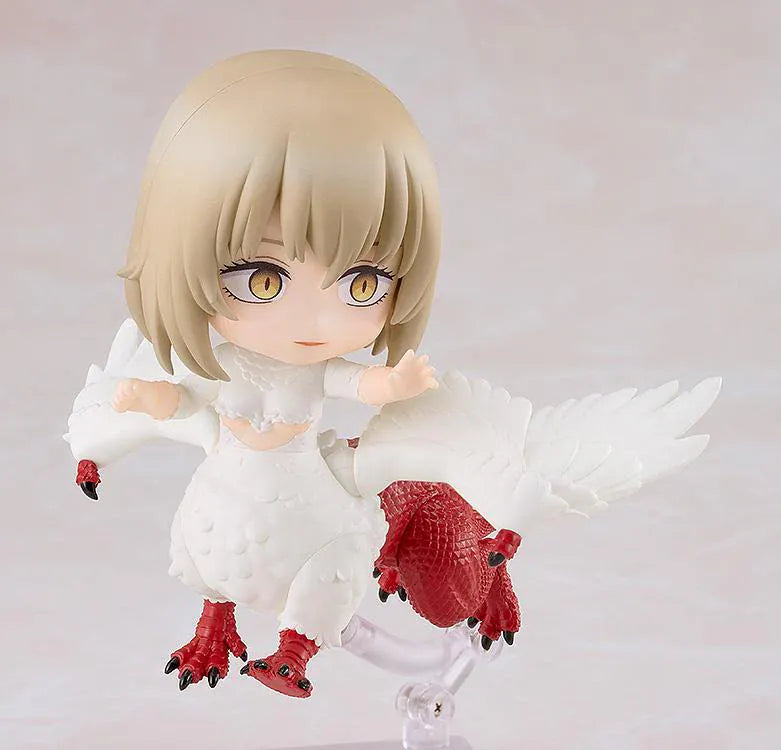 Delicious in Dungeon Nendoroid Falin Chimera Figure with blonde hair, white wings, red dragon body, claws, and tail