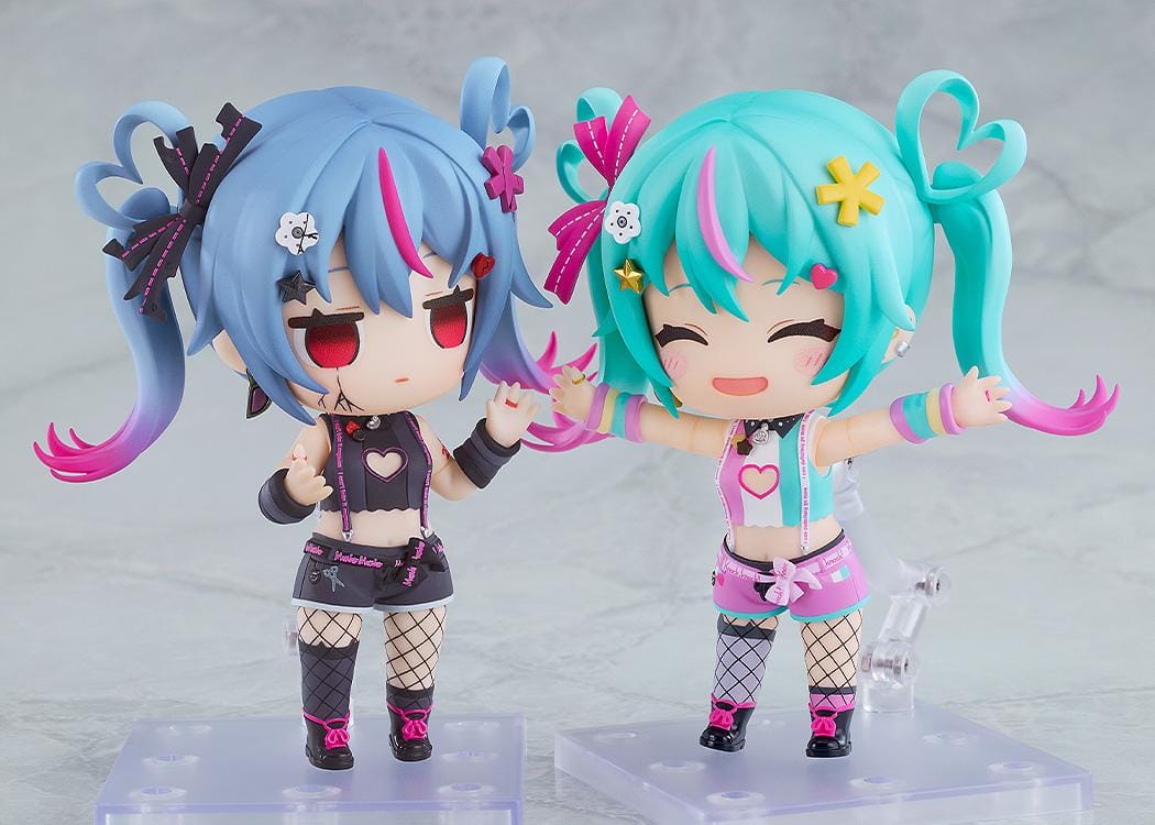 Hatsune Miku DecoMiku Lightness Nendoroid figure with pastel outfit and winking expression