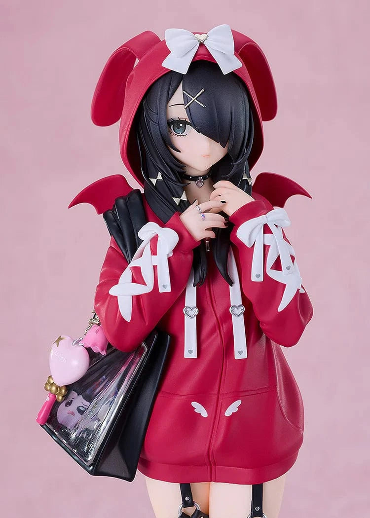 Needy Streamer Overload Pop Up Parade L Ame figure in red hoodie with accessories