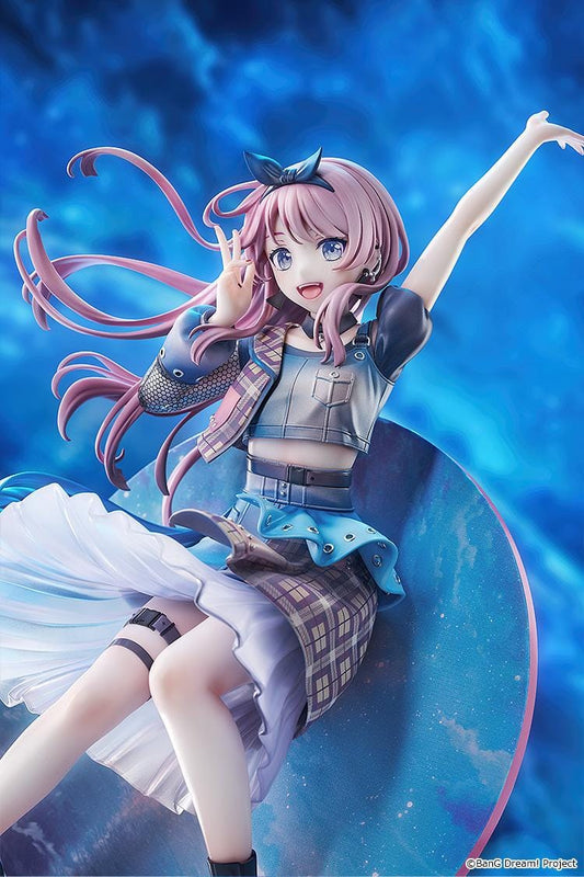 Anon Chihaya Zero Gravity Ver 1/7 scale figure BanG Dream MyGO anime figure floating pose pink hair dynamic display