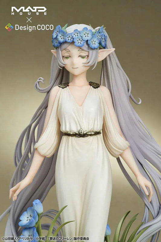 Frieren Art Nouveau Style 1/7 Scale Figure Beyond Journey’s End MADHOUSE DesignCOCO anime figure with floral base