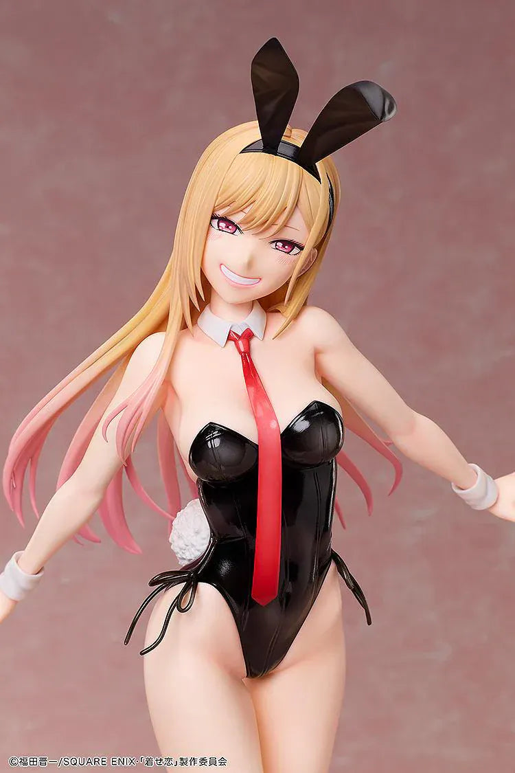 My Dress-Up Darling Marin Kitagawa Bare Leg Bunny Ver 1/4 scale figure in black bunny outfit with red tie, standing pose