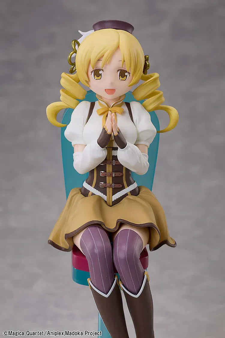 Puella Magi Madoka Magica Rebellion Tea Party Cake Song set of five figures with table