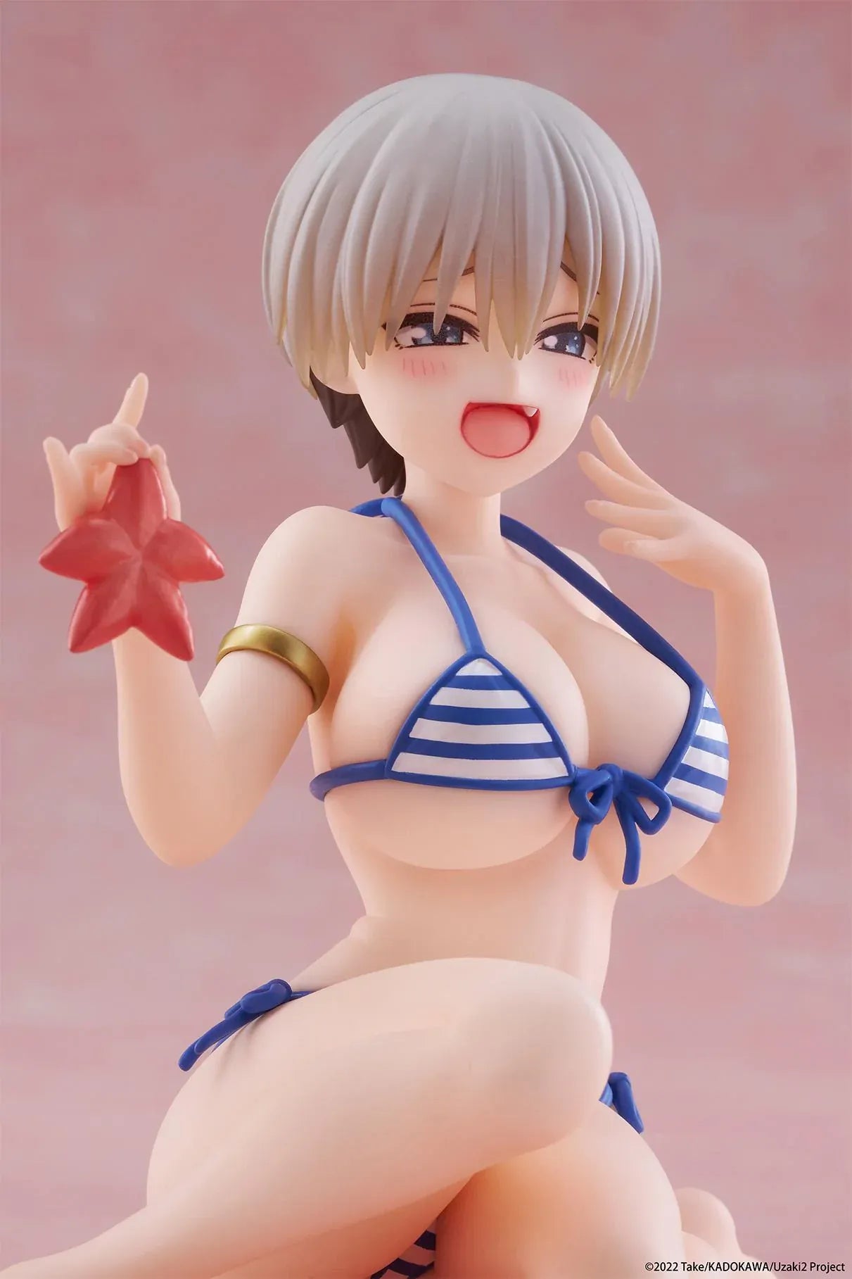 Hana Uzaki Swimwear Desktop Cute Figure Uzaki-chan Wants to Hang Out anime bikini figure with starfish