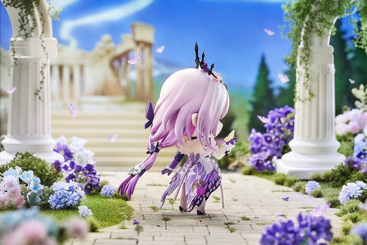 Castorice Nendoroid figure from Honkai Star Rail holding scythe weapon with chibi design