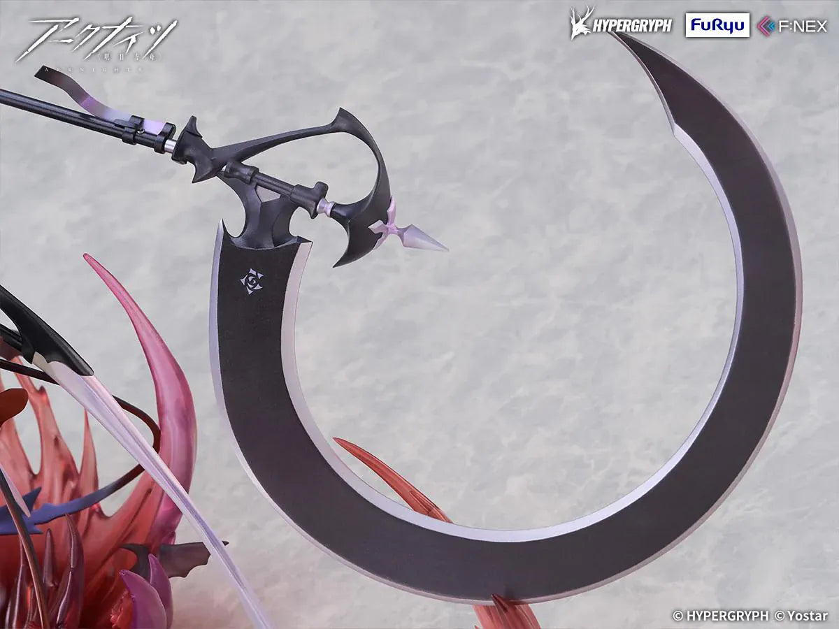 Entelechia Elite 2 Arknights 1/7 scale figure with red energy base and weapon