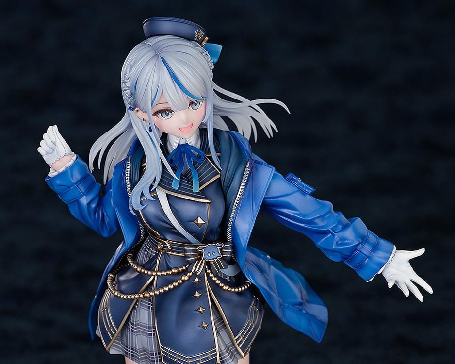 WeatherPlanet Amagai Ruka 1/7 scale figure featuring Amagai Ruka in a blue outfit with a flowing jacket and matching hat