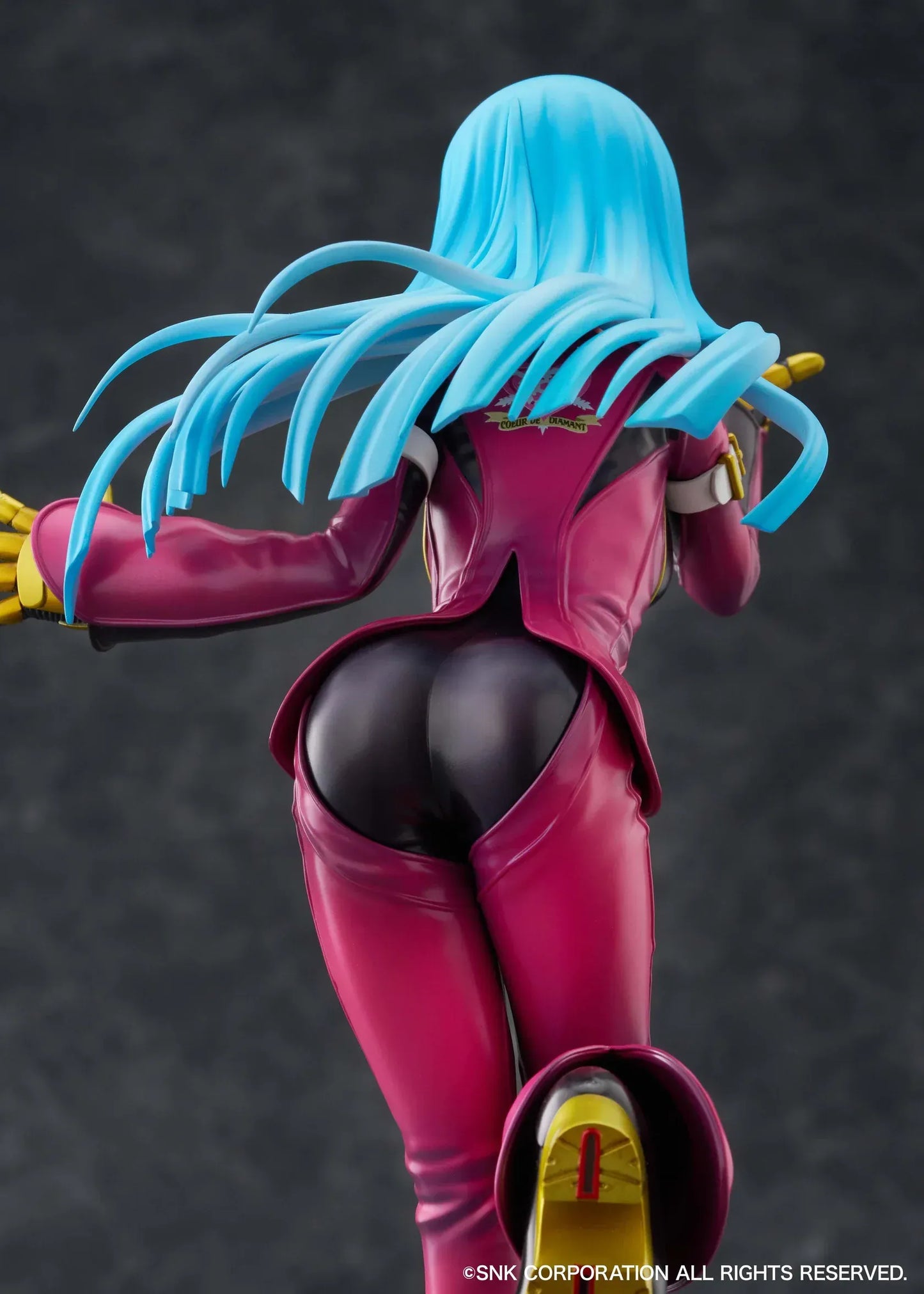 Kula Diamond The King of Fighters XV limited edition 1/7 scale figure in pink battle outfit with dynamic pose
