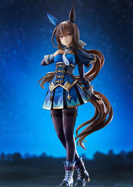 Uma Musume Pretty Derby Admire Vega 1/7 scale rerelease figure with blue outfit and flowing long hair