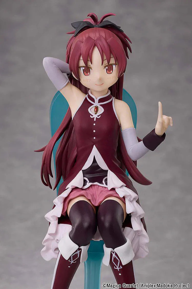 Puella Magi Madoka Magica Rebellion Tea Party Cake Song set of five figures with table