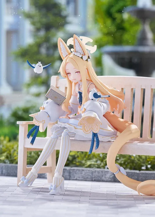 Blue Archive figma Seia Yurizono articulated figure in her signature Trinity General School outfit