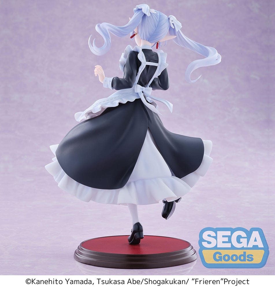 Luminasta Frieren Figure from Frieren: Beyond Journey’s End, featuring a maid outfit, dynamic movement, and intricate sculpting details.