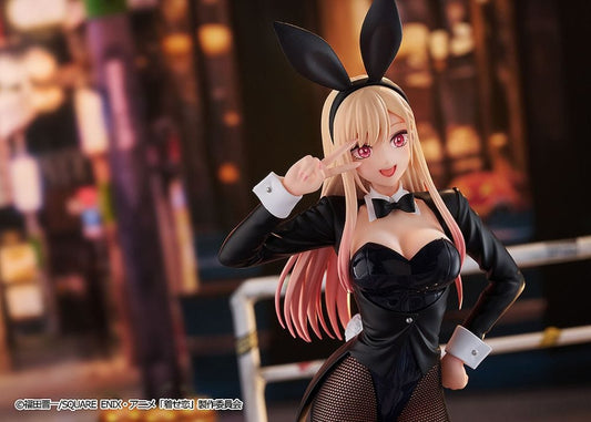My Dress-Up Darling Marin Kitagawa Halloween Bunny Ver. figure in black bunny suit with fishnet tights