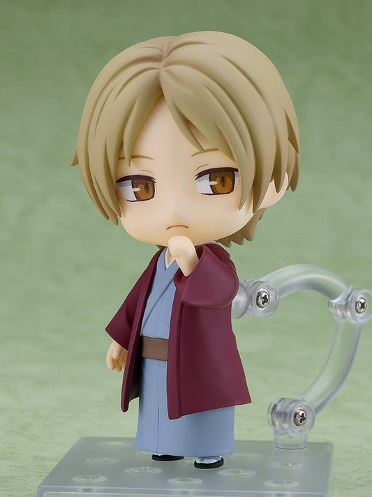 Natsume Yujin-cho Takashi Natsume & Nyanko Sensei Nendoroid in traditional clothing, holding the Book of Friends with detailed accessories.