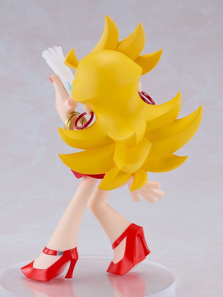Pop Up Parade Panty figure from Panty & Stocking with Garterbelt holding a gun in red heels and dress