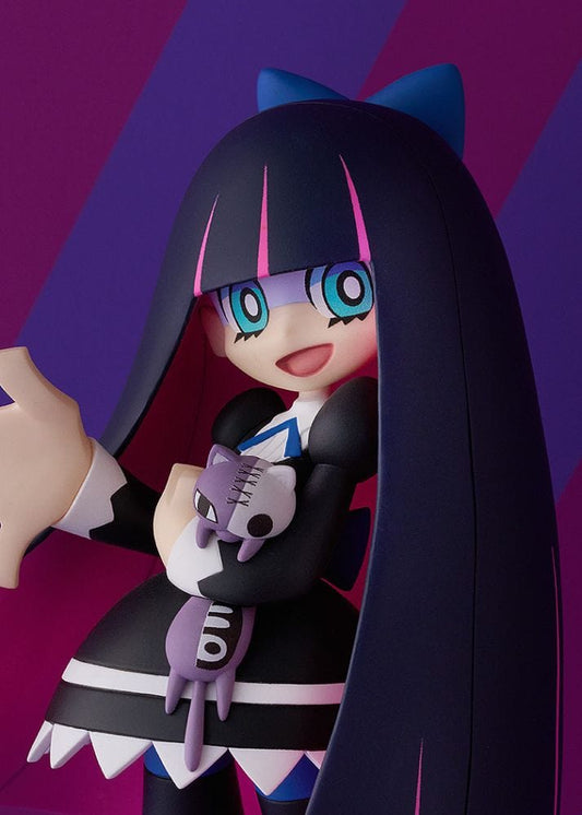 Pop Up Parade Stocking figure from Panty & Stocking with Garterbelt in gothic lolita dress holding plush cat