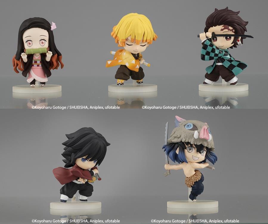 Demon Slayer: Kimetsu no Yaiba Chibi Masters Set of 5 Figures (Reissue)