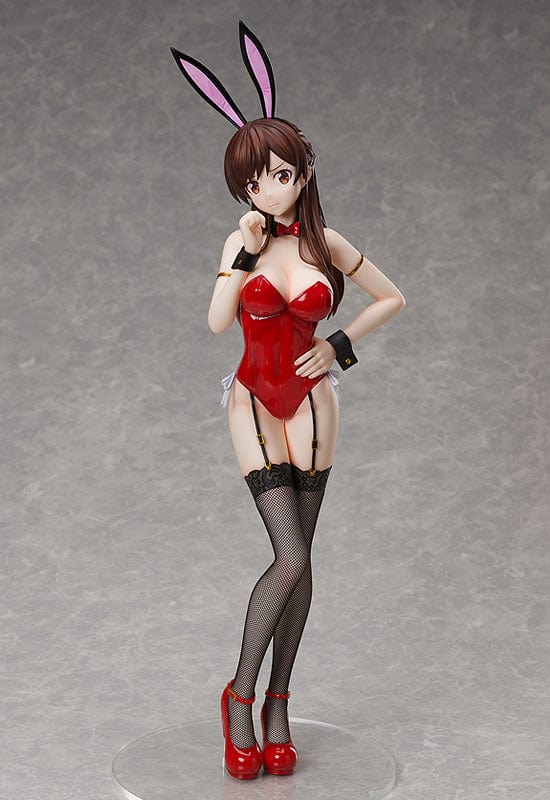 Chizuru Mizuhara 1/4 scale bunny version figure in red outfit.