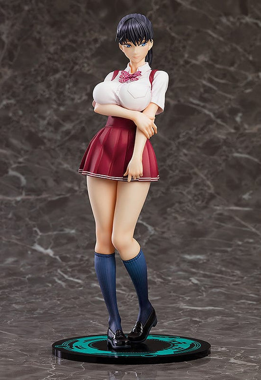 Akira Toudou 1/7 scale figure from World’s End Harem in school uniform pose.