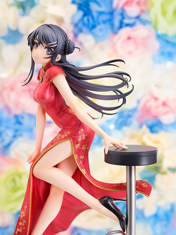Rascal Does not Dream of Bunny Girl Senpai Mai Sakurajima Chinese Dress 1/7 Scale Figure