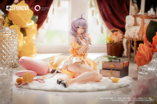 Strinova Kanami Whisper of Flower Ver 1/7 scale figure seated in floral themed setting