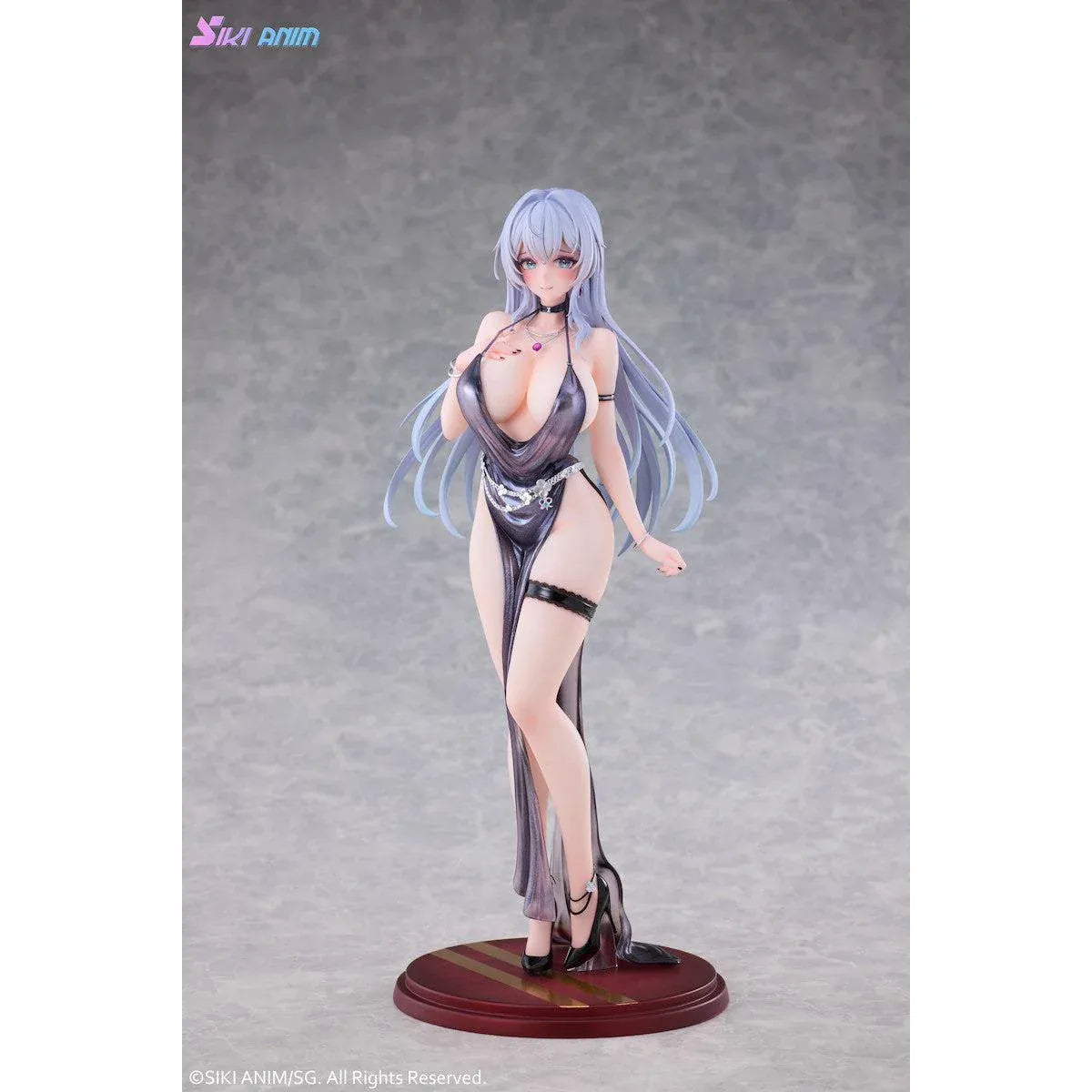 Shion Alfine Dress Version Deluxe Edition 1/6 scale figure with elegant black dress and silver hair