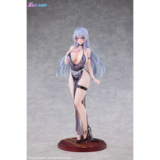 Shion Alfine Dress Version Deluxe Edition 1/6 scale figure with elegant black dress and silver hair