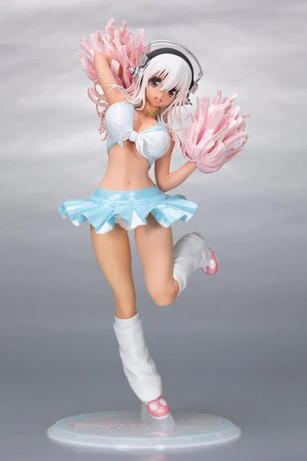 Super Sonico Cheer Girl Sun-kissed Version 1/6 scale figure with pom-poms