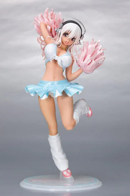 Super Sonico Cheer Girl Sun-kissed Version 1/6 scale figure with pom-poms