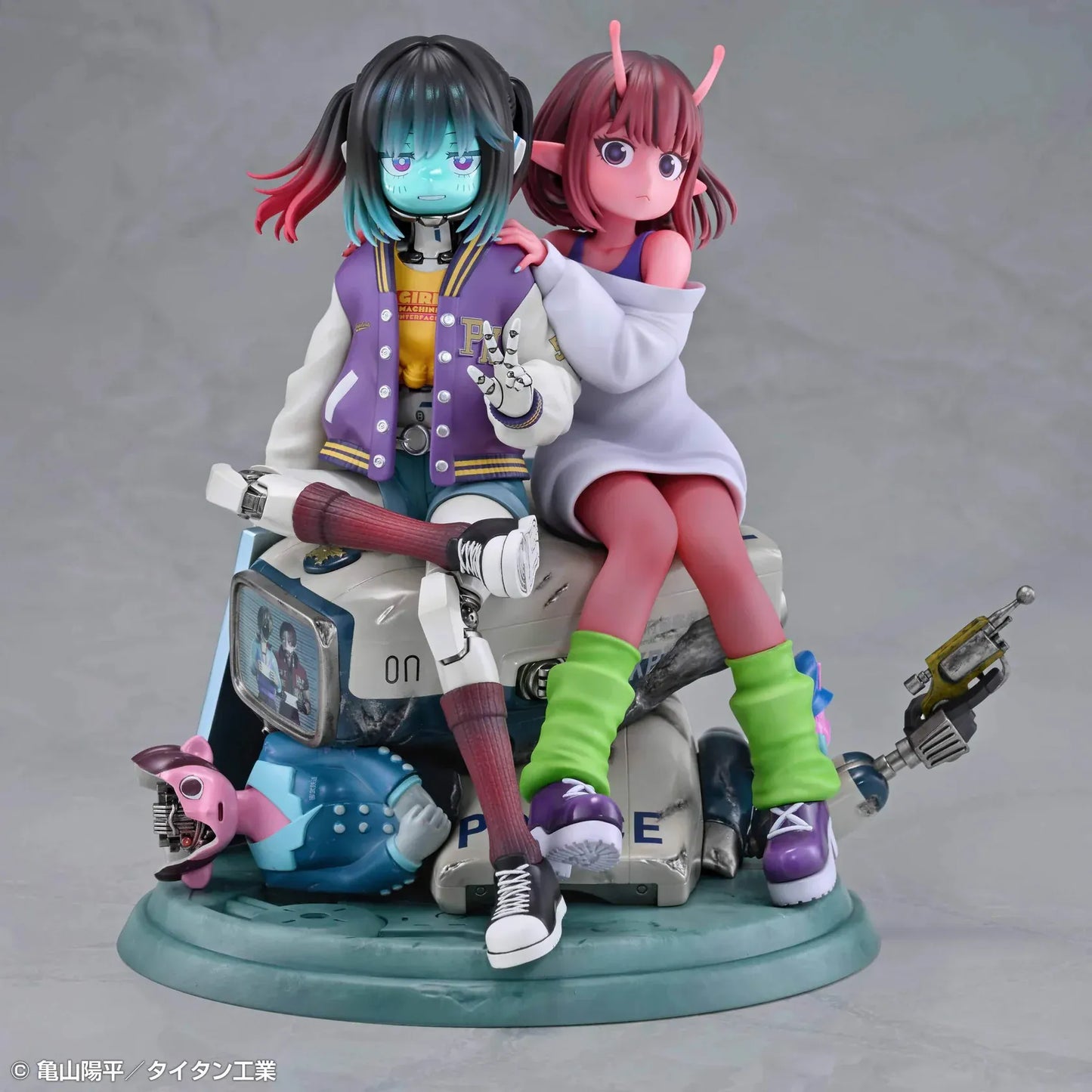 Milky Subway The Galactic Limited Express Chiharu & Makina Figure