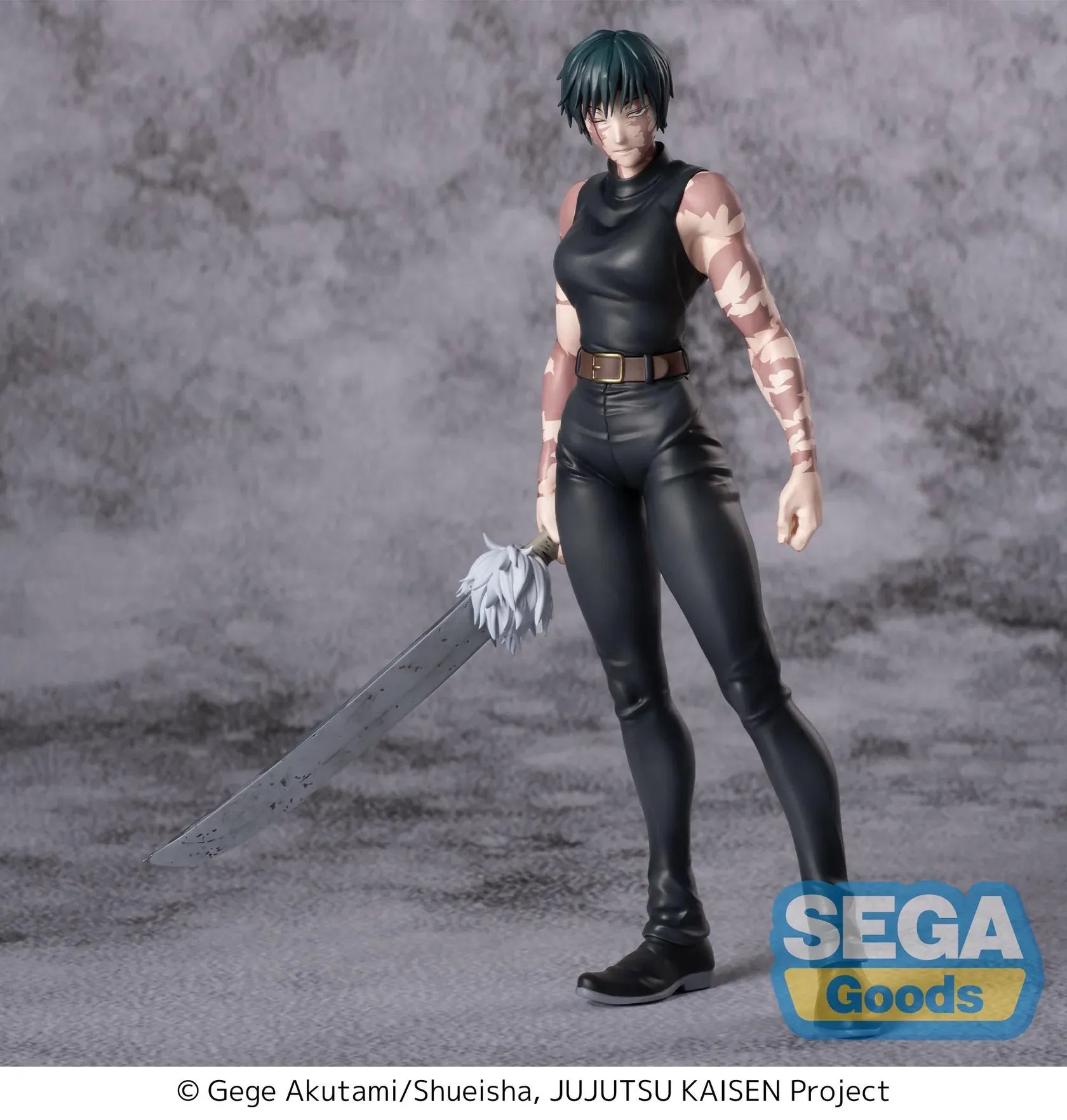 Jujutsu Kaisen XStellar Maki Zenin figure holding weapon standing pose SEGA prize figure