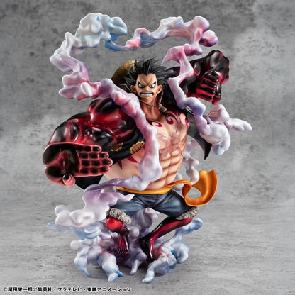 Portrait of Pirates One Piece SA-Maximum Monkey D. Luffy Gear4 Bounce-Man 10th Limited Ver. Figure