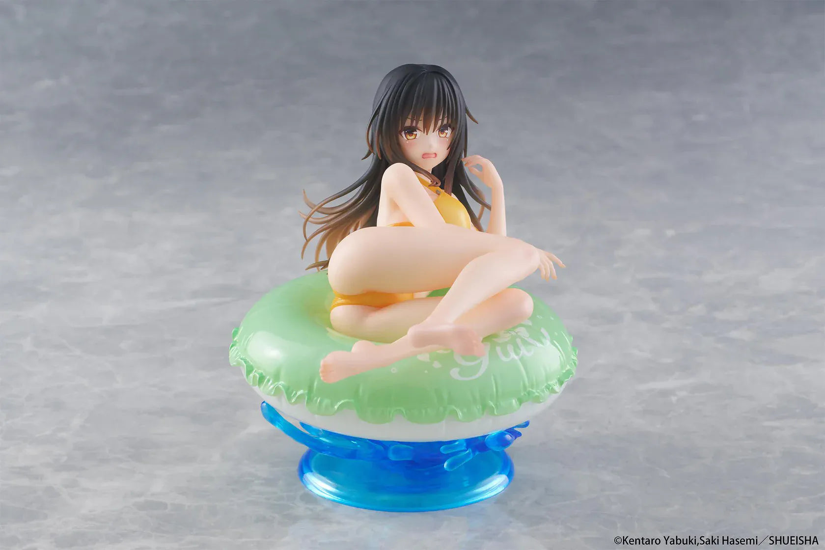 Yui Kotegawa Aqua Float Girls figure To Love Ru Darkness anime swimsuit figure with inflatable float base